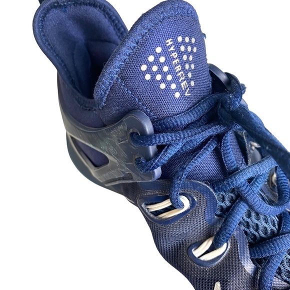 Nike Zoom Hyperrev 742247-405 Navy White Men's Basketball Shoe Sneaker Size 7 - Picture 9 of 11